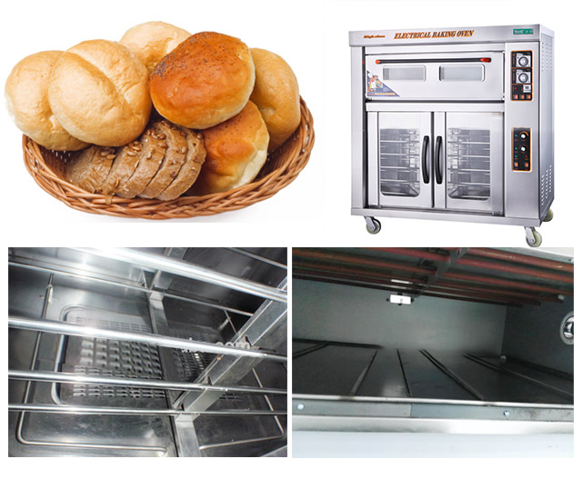 Gas Commercial oven of Bakery Equipment with Dough Fermentation