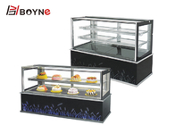 Japanese Style Right Angle Three-Layers Cake Freezer E Type for bakery shop