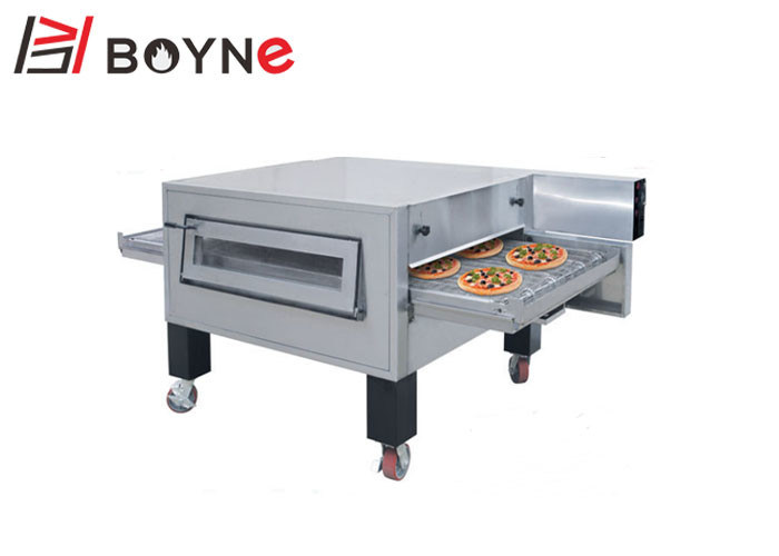 Gas Conveyor Belt Pizza Oven Table Top High Thermal 50300°C HD Visual