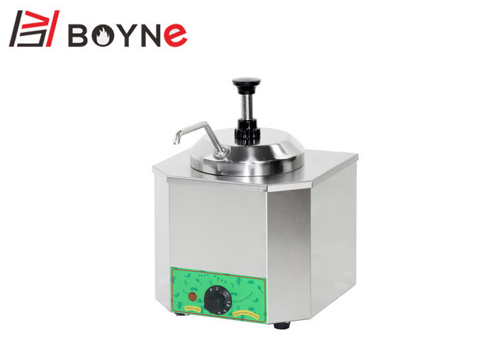 Non Stick Single Tank Hot Sauce Dispenser , Quick Jam Heating