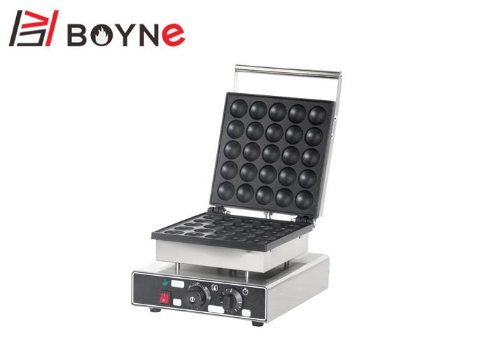 Hotel Black Commercial Pancake Grill , Automatic Temperature Control Mini Pancake Maker