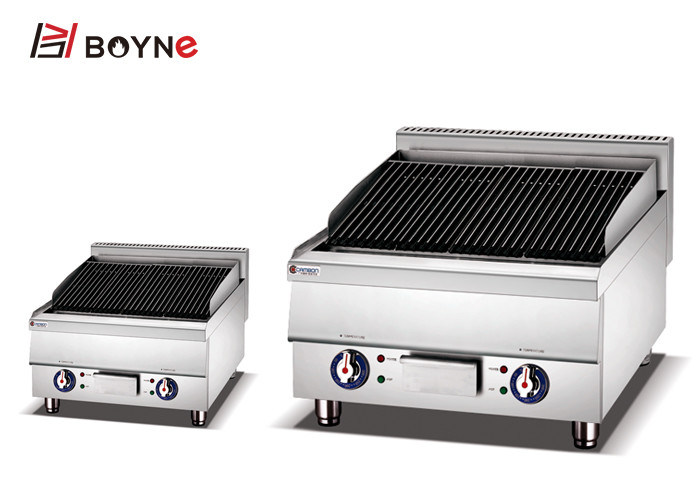 Industrial Commercial Kitchen Cooking Equipment Rustproof Corrosion Resistant Lava Rock Grill