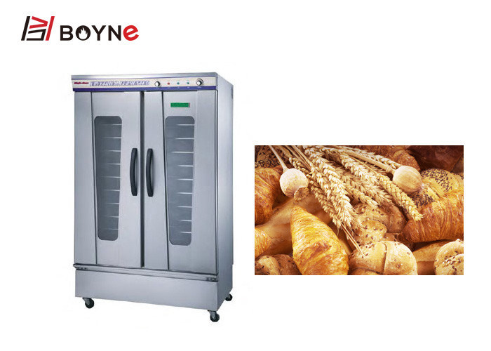 Commercial Bread Proofing Machine , Two Door Electric Industrial Bread