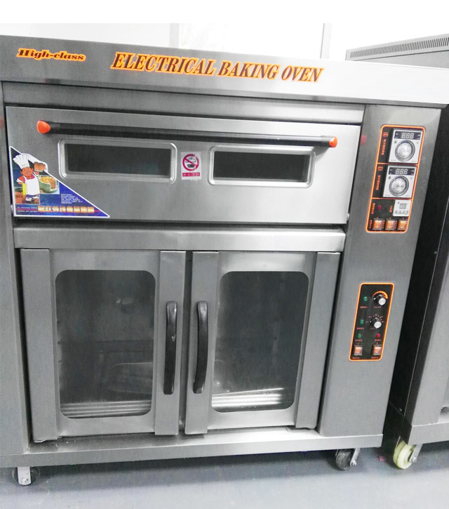 Gas Commercial oven of Bakery Equipment with Dough Fermentation