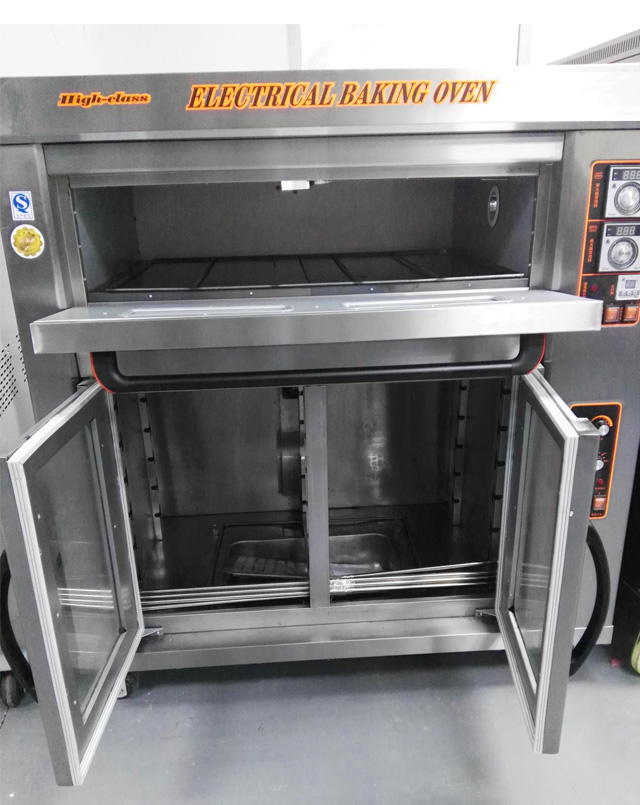 Gas Commercial oven of Bakery Equipment with Dough Fermentation