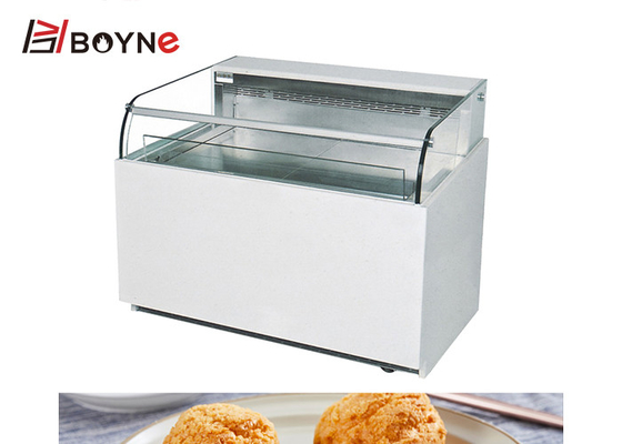 Open Style Refrigerated Cake Display , Energy Saving Chilled Cake Display Cabinets