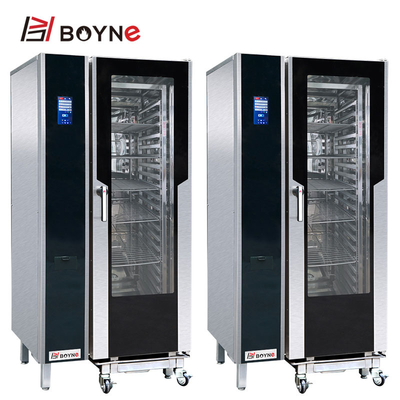 4 Pan Combi Function Blue Gas Convection Oven