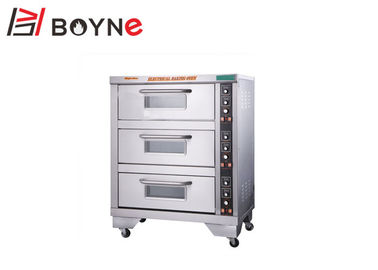 Electric Bread Industrial Baking Oven 67kg Digital Temperature Controller 650x525x175