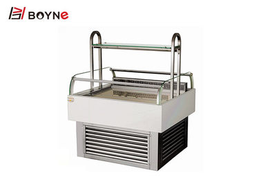 Open Style Refrigerated Cake Display , Energy Saving Chilled Cake Display Cabinets