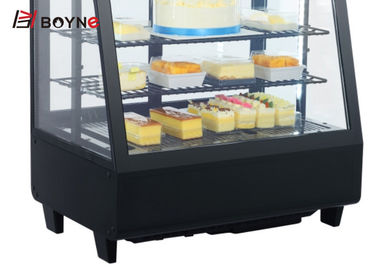 Stainless Steel Cake Refrigerator Showcase / Bakery Display Cabinets