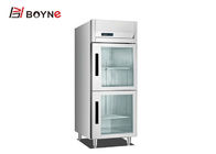 497W Industrial Upright Freezer , 100kg Restaurant Display Freezers Adjustable Shelf 620x750x1980
