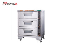 Electric Bread Industrial Baking Oven 67kg Digital Temperature Controller 650x525x175