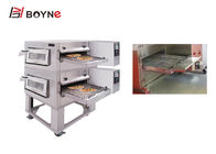 Restaurant Commercial Pizza Oven Stainless Steel Two Deck Electric Convection