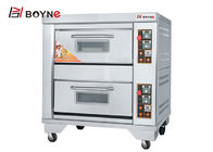 Deck Gas Oven 1 Deck 1 Trays Bakery Oven Temperature Controlled For Commercial Kitchen