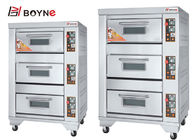 Deck Gas Oven 1 Deck 1 Trays Bakery Oven Temperature Controlled For Commercial Kitchen