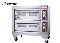 Stainless Steel Deck Oven 220v Two Deck Two Tray for Restaurant