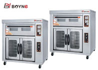 Electric Bakery Two Deck Four Tray Deck Oven with Twelve Proofer