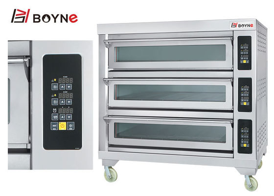 Large Capacity Baking Oven Electric Three Layer Nine Trays 380v