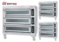 Large Capacity Baking Oven Electric Three Layer Nine Trays 380v