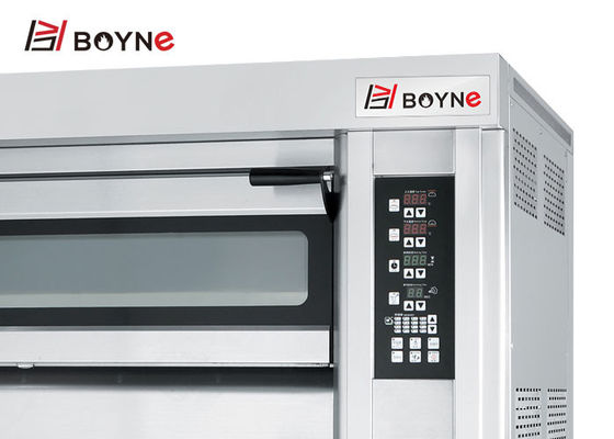 Three Layer Six Trays Gas Oven With Computer Panel for Baking Shop