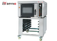 Industrial Stainless Steel Hot Air Convection Bakery Oven with Three Layer