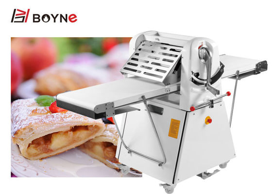 Restaurant Table Top vertical type of  Bread Dough Rolling Machine 380v Tart Sheeter