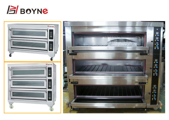 Three Layer Nine Trays Electric Oven For Pizza Store Bread Shop Kitchen