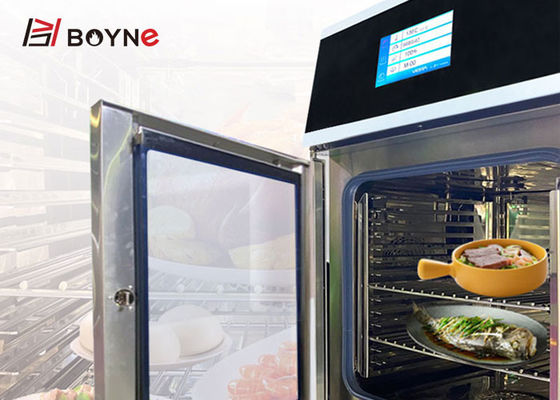 Commercial 4 Trays Combi Oven Electric 220v / 380v Touch Control have 4/8/10/20 trays can be select