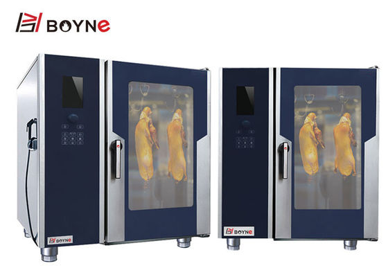Duck Roasting Rotary Barbecue Large Capacity Combi Oven Electric