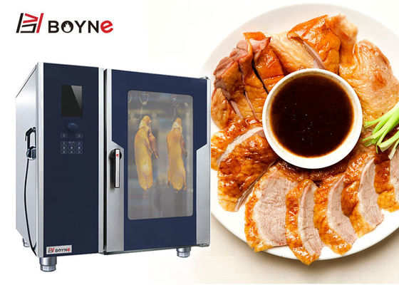 Duck Roasting Rotary Barbecue Large Capacity Combi Oven Electric