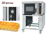 Energy Saving Convection Oven 3 Trays For Bread With Steam Function Hot Air Baking