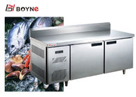 Ventilated Commercial Workbench Refrigerator Double Door chiller or freezer