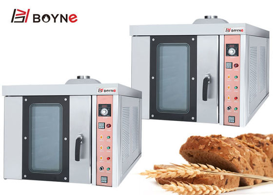 Five Trays Convection Oven With Spray Water Function For Bakeries Use