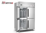 Restaurant Trays Insert Freezer Standard Four-Door Air Cooled Refrigerated Tray Cabinet