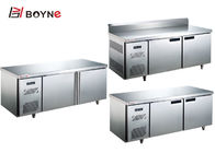 Direct Cooling Bench Commercial Refrigeration Equipment