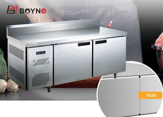 Western Kitchen Workbench With Back Splash Cooling System Work Table