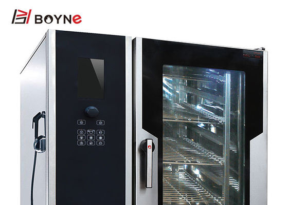 Chicken Roasting Machine 6 Tray Combi Oven Boiler steaming and baking