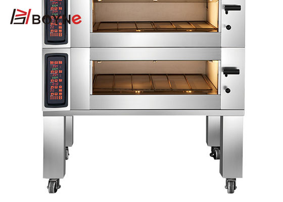 4 Pans Hot Air Circulating Oven With 4 Trays Electric Combined