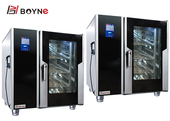 18~18.5kw Commercial 10 Trays Combitherm Oven 910x810x1080mm Size