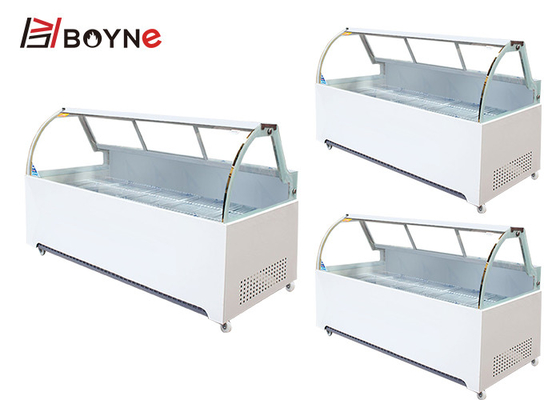 Display Chiller for keep Food cold and fresh with Behind Door  Marble Base