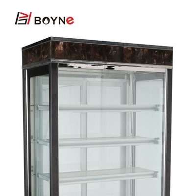 6 Layer SS Vertical Cake Display Case Good Heat Preservation