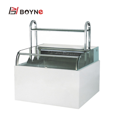 Double Sided Open Cake Display Case One Floor Display Freezer