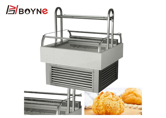 1350W Dynamic Cooling Cake Display Case Open Type Single Layer