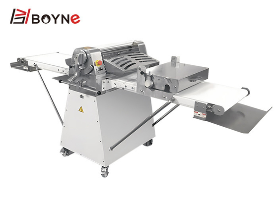 SS Table Top Type Electric Dough Sheeter Machine For Bakery with 520 mm or 380mm roller length