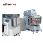 320L Bakery Processing Equipment Big Cylinder Dough Mixer White Color Stainless Steel  