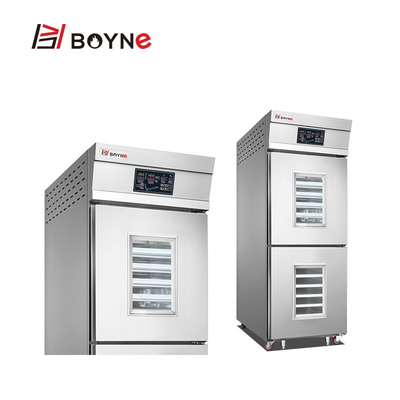 18 Trays Bakery Processing Equipment Vertical Kitchen Freezer Chiller Bread Dough Proofer Single Door