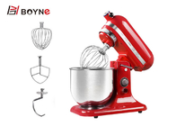 5/7L Milk /Egg /Food Mixer For Bakery With Three Hooker Stainless Steel have white and red color can be select