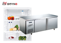 Ventilated Commercial Workbench Refrigerator Double Door chiller or freezer