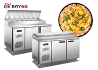 330w Commercial Refrigeration Equipment Pizza Working Table Refrigerator