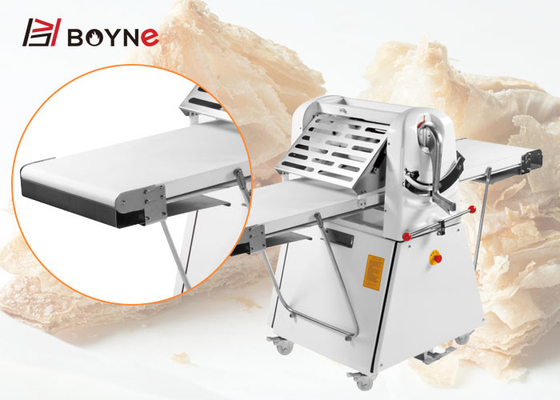 Restaurant Table Top vertical type of  Bread Dough Rolling Machine 380v Tart Sheeter